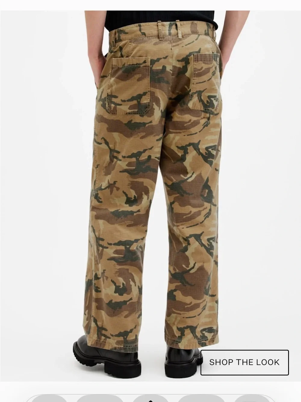 ALLSAINTS Gasper Camouflage Relaxed fit Pants